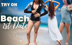 What Would I Wear on a First Date to the Beach Try on Petite Redhead Leverageurassets - 58