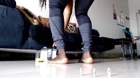 No Place for Tiny Human Pests - Giantess Feet Crushing, Trampling, Stomping