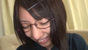 Nanase Otoha Sexy Teen 18+ Glasses Blowjob – Amateur Asian Beauty Sucks Deep