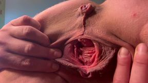pussy spread,pee close up,cervix show dirty talk joi