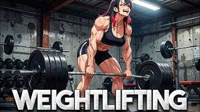 Muscular Girl Deadlift Domination - Rika Deadlifts Heavy And Laughs At Your Weak Body