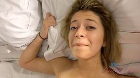 Izzy Bell In Izzy Moans And Struggles To Make Your Cock Fit