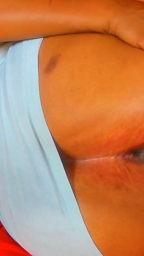 Big Booty MILF Secretly Watching Porn While Masturbating