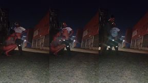 melissa mel mamando na rua