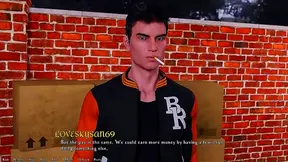 Lucky Guy Gets Wild 3D Hentai Anime Action With Sexy Visual Novel Girls