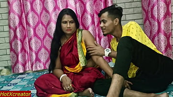 Hot step-aunty sex with clear dirty talking