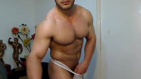 Alejandro Muscles Private Show - Part 3