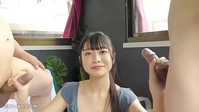 Cute Japanese Chick In Bukkake