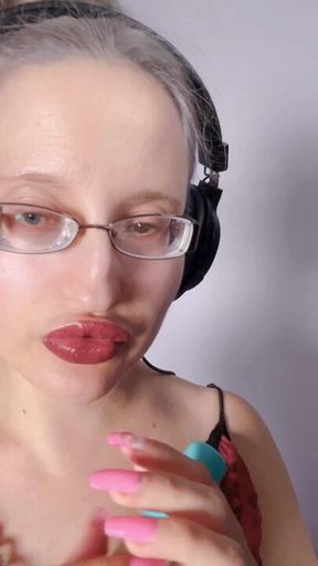 ASMR Eating cherry