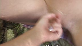 Little Summer gets her pussy fingered in POV