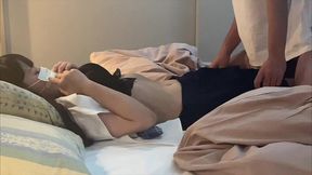 1週間溜めたドロドロの精子を本番◯止のj◯デリヘル嬢を呼んでことを始めたけど女の子もムラムラしてきてそのままお互い本番したくなってきて…