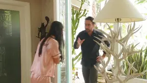 Sizzling Brunette Latina Masturbates Before Steamy Fuck Fantasy