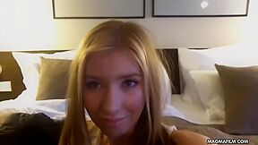 Amateur Teen 18+ Loves The Feel Of Her Fingers Inside Her Bushy Cunt