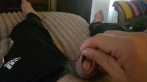 Stuffguy #12 Horned playing with my foreskin on my uncut cock, started to jack off, ended up using a catheter to fuck my prostate from inside while taking a piss. and then cumming