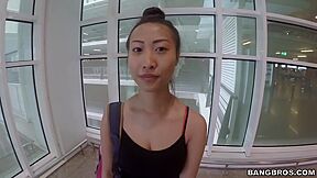 ( Sharon Lee ) Thick Ass Asian Bitch - Blowjob Pov