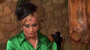 Classy lady sucks cock