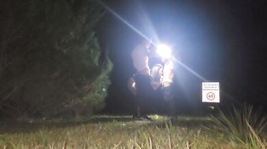 I Met Two Fans At The Club, I Got Wet And Let Them Fuck Me In The Middle Of The Street Outdoors, UNC