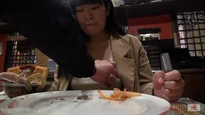 sniffing girl fat aska s meats odor version(dog-01/fetis.jp)