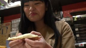 sniffing girl fat aska s meats odor version(dog-01/fetis.jp)