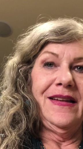 Moaning Granny POV Cocksucking, Cowgirl & Close up Squirting!