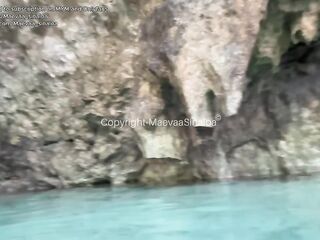 Stepbrother fucks his stepsister in the shower and he cums on her big tits