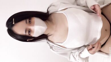 My nipples are weak and my hips rocked slow while I played with them solo Japanese amateur