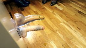 Double Dildo Anal Penetration