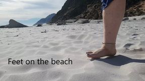 Feet on the beach