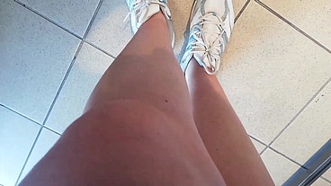 In the clothing store with your Italian stepmother