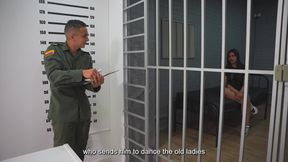 Slutty Latina Turns on the Cop: Big Tits Bouncing in Wild Fuck