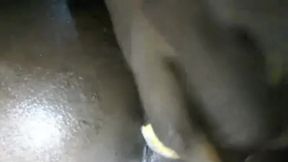 Big ass straight guy gets stuffed with banana creampie