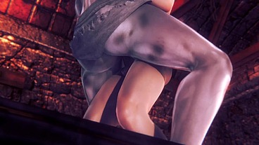 Pyramid Head Woman gets Fucked Hard - Silent Hill Hentai Parody