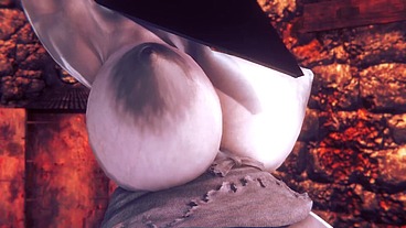 Pyramid Head Woman gets Fucked Hard - Silent Hill Hentai Parody