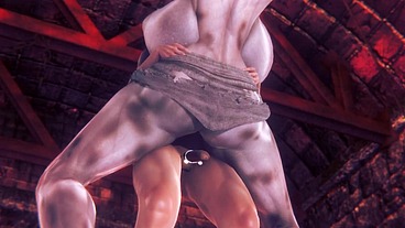 Pyramid Head Woman gets Fucked Hard - Silent Hill Hentai Parody