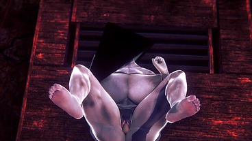 Pyramid Head Woman gets Fucked Hard - Silent Hill Hentai Parody