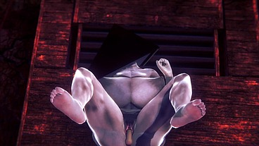 Pyramid Head Woman gets Fucked Hard - Silent Hill Hentai Parody