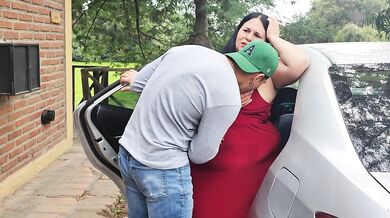 Don't leave without my milk - Stepson fucks her before traveling