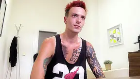 Dyed Hair Top Takes Control: From Anal Check to Raw Gay Sex – DirtyScout 18+