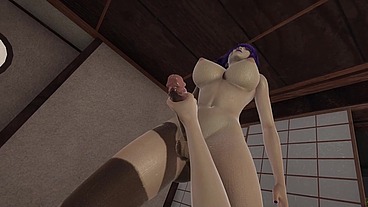 Shemale blonde x Emo Girl hentai 3d