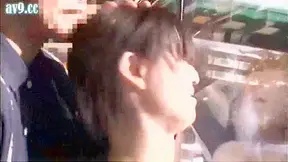 Busty Japanese Teen Roughly Used in Bold Bus Encounter