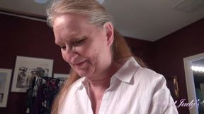 Aunt Judy's - Your Busty Mature GILF Stepmom Maggie Lets You Fuck Her (POV)