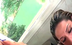 Ts bianca hills gets fucked and facialed