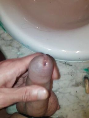 Handjob in the Sink