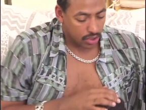 Black cock sucking black ass fucking...cum in mouth