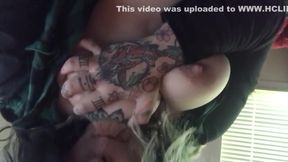 BabyPeach Sucks Her Own Titty// Nipple and Play Makes Tits Milk