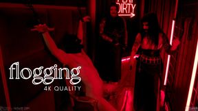 Flogging CBT Punishment in a Dark Room | Mistress Karino, Madame Grim