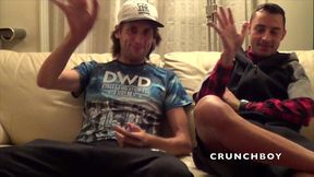 hetero se fait sucer aved un egrosse paire de couilles