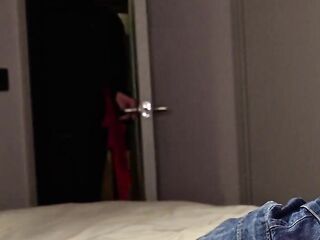 Halloween Treat? - Getting Drilled Right Next to Him - LasseSamstrom as Ghost