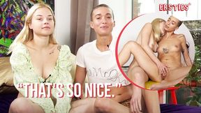 Ersties - Cute Ukrainian Babe Bianca Uses a Sex Toy To Get Jade Off