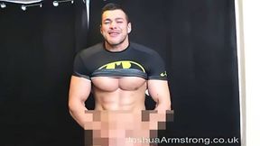 Muscular bat hero